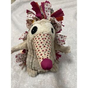 Les Deglingos‎ Original Plush Piko Hedgehog  Colorful Stuffed Animal 9" Plush